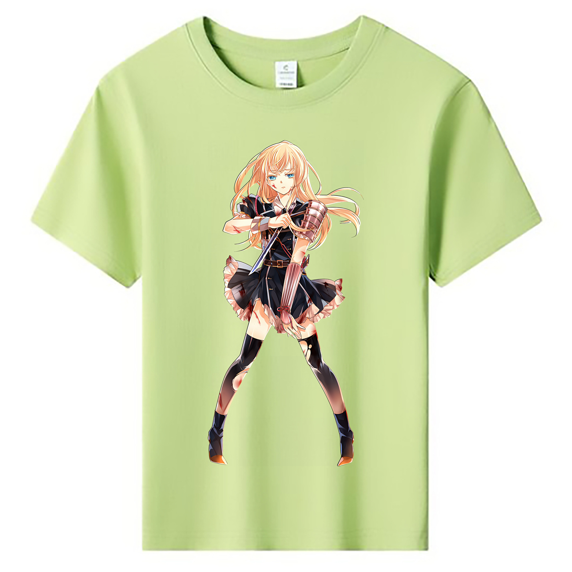 （画像用） 刀剣乱舞 Touken Ranbu 綿100％キッズTシャツ（フロントプリント）